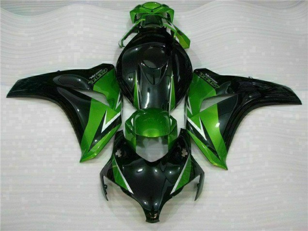 Carenado Moto Honda CBR 1000 RR 2008-2011 - Verde Negro Carenado Moto Honda CBR 1000 RR 2008-2011 - Verde Negro
