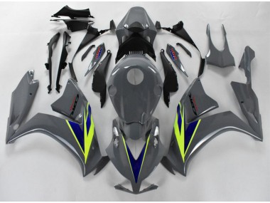 Carenado Moto Honda CBR 1000 RR 2012-2016 - Gris Azul Verde