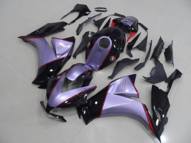 Carenado Moto Honda CBR 1000 RR 2012-2016 - Plata Gris con Brillante Negro
