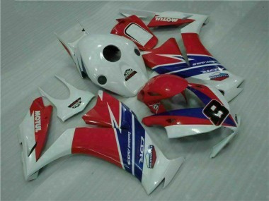 Carenado Moto Honda CBR 1000 RR 2012-2016 - Rojo Azul Blanco