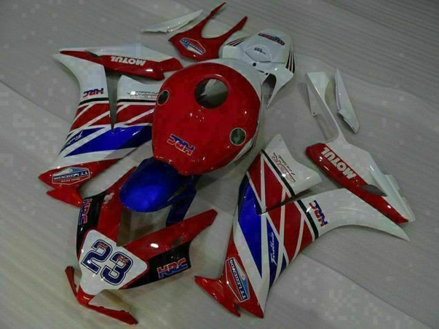 Carenado Moto Honda CBR 1000 RR 2012-2016 - Rojo Blanco Azul 23 Carenado Moto Honda CBR 1000 RR 2012-2016 - Rojo Blanco Azul 23