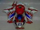 Carenado Moto Honda CBR 1000 RR 2012-2016 - Rojo Blanco Azul 23 Carenado Moto Honda CBR 1000 RR 2012-2016 - Rojo Blanco Azul 23