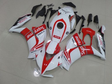 Carenado Moto Honda CBR 1000 RR 2012-2016 - Rojo & Blanco Supreme