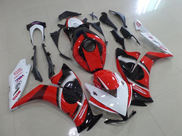 Carenado Moto Honda CBR 1000 RR 2012-2016 - Rojo Negro Blanco Carenado Moto Honda CBR 1000 RR 2012-2016 - Rojo Negro Blanco