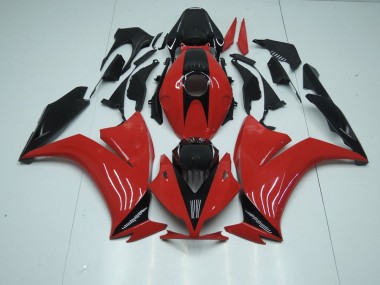 Carenado Moto Honda CBR 1000 RR 2012-2016 - Rojo Negro con Sin Calcomanías