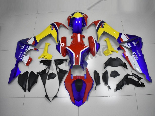Carenado Moto Honda CBR 1000 RR 2017-2023 - Azul Amarillo Rojo Carenado Moto Honda CBR 1000 RR 2017-2023 - Azul Amarillo Rojo