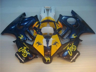 Carenado Moto Honda CBR 600 F3 1995-1998 - Azul Amarillo Joes
