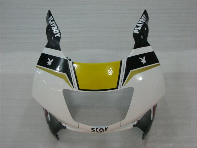 Carenado Moto Honda CBR 600 F3 1995-1998 - Blanco Negro Playboy Carenado Moto Honda CBR 600 F3 1995-1998 - Blanco Negro Playboy
