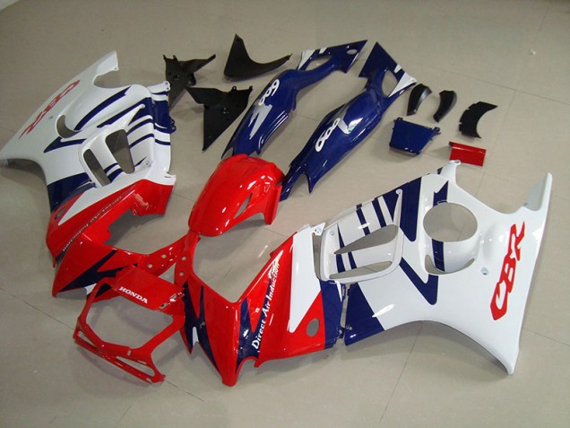 Carenado Moto Honda CBR 600 F3 1995-1998 - Blanco Rojo Azul Carenado Moto Honda CBR 600 F3 1995-1998 - Blanco Rojo Azul