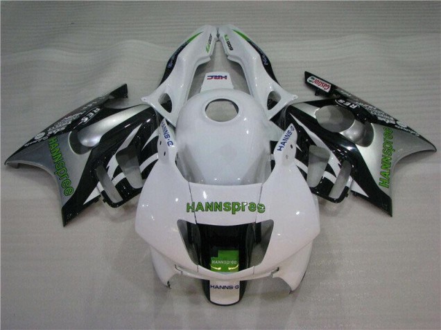 Carenado Moto Honda CBR 600 F3 1995-1998 - Blanco Verde Hannspree Carenado Moto Honda CBR 600 F3 1995-1998 - Blanco Verde Hannspree