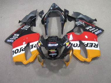 Carenado Moto Honda CBR 600 F4 1999-2000 - Rojo Negro Repsol