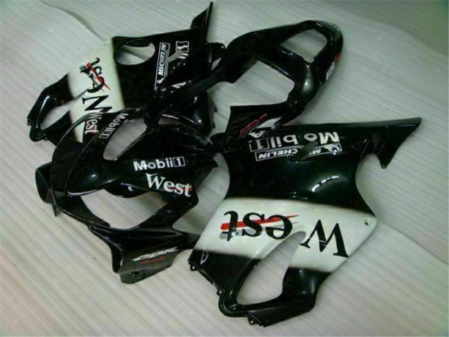 Carenado Moto Honda CBR 600 F4i 2001-2003 - Blanco Negro West Carenado Moto Honda CBR 600 F4i 2001-2003 - Blanco Negro West