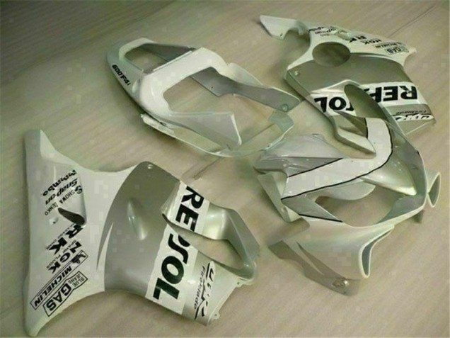 Carenado Moto Honda CBR 600 F4i 2001-2003 - Blanco Plata Carenado Moto Honda CBR 600 F4i 2001-2003 - Blanco Plata