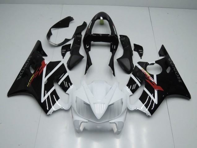 Carenado Moto Honda CBR 600 F4i 2001-2003 - Negro Blanco Carenado Moto Honda CBR 600 F4i 2001-2003 - Negro Blanco