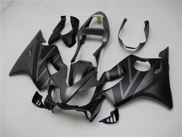 Carenado Moto Honda CBR 600 F4i 2001-2003 - Negro Mate Gris Carenado Moto Honda CBR 600 F4i 2001-2003 - Negro Mate Gris