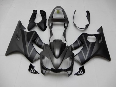 Carenado Moto Honda CBR 600 F4i 2001-2003 - Negro Mate Gris