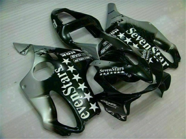Carenado Moto Honda CBR 600 F4i 2001-2003 - Negro Plata SevenStarss
