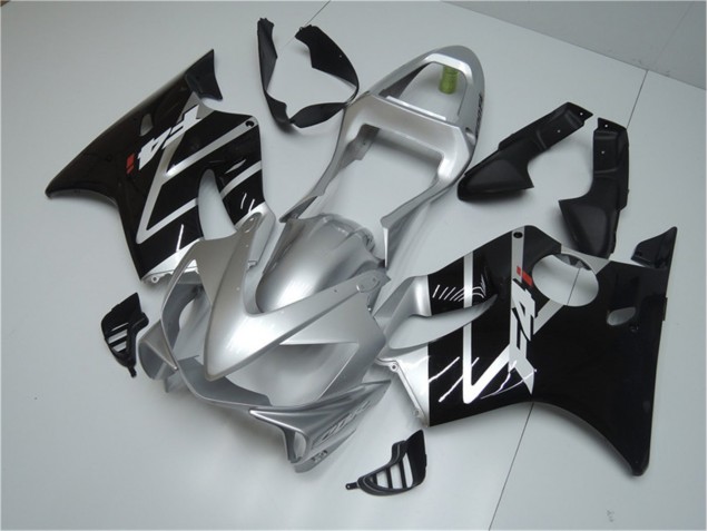 Carenado Moto Honda CBR 600 F4i 2001-2003 - Plata Negro Carenado Moto Honda CBR 600 F4i 2001-2003 - Plata Negro