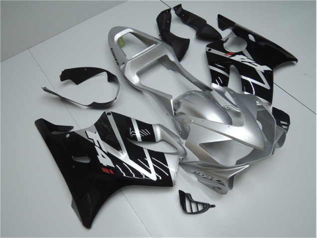 Carenado Moto Honda CBR 600 F4i 2001-2003 - Plata Negro Carenado Moto Honda CBR 600 F4i 2001-2003 - Plata Negro