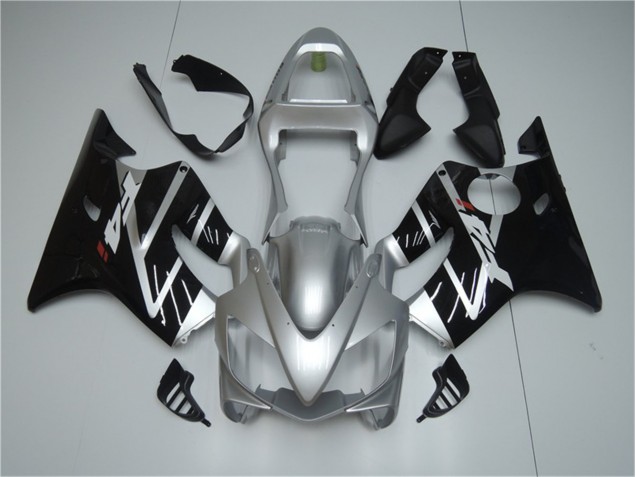 Carenado Moto Honda CBR 600 F4i 2001-2003 - Plata Negro Carenado Moto Honda CBR 600 F4i 2001-2003 - Plata Negro