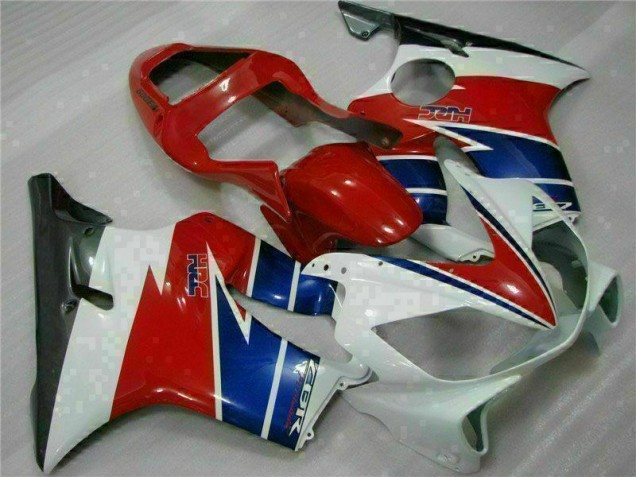 Carenado Moto Honda CBR 600 F4i 2001-2003 - Rojo Blanco Azul Carenado Moto Honda CBR 600 F4i 2001-2003 - Rojo Blanco Azul