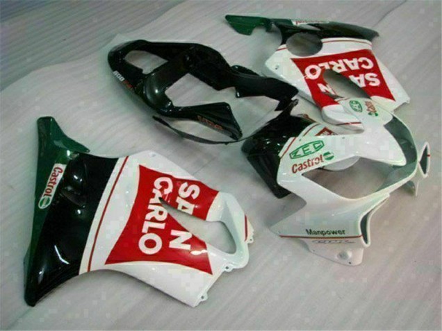 Carenado Moto Honda CBR 600 F4i 2001-2003 - Rojo Blanco Negro San Carlo