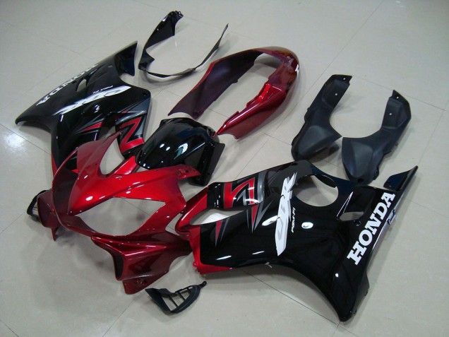 Carenado Moto Honda CBR 600 F4i 2004-2007 - Caramelo Rojo Negro Carenado Moto Honda CBR 600 F4i 2004-2007 - Caramelo Rojo Negro
