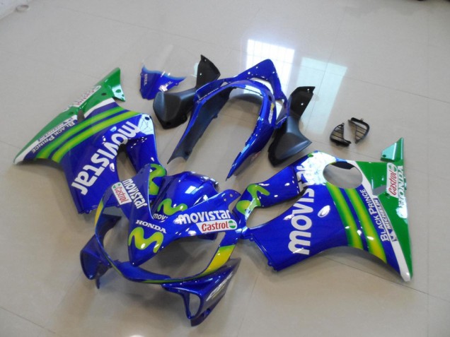 Carenado Moto Honda CBR 600 F4i 2004-2007 - Movistar Carenado Moto Honda CBR 600 F4i 2004-2007 - Movistar