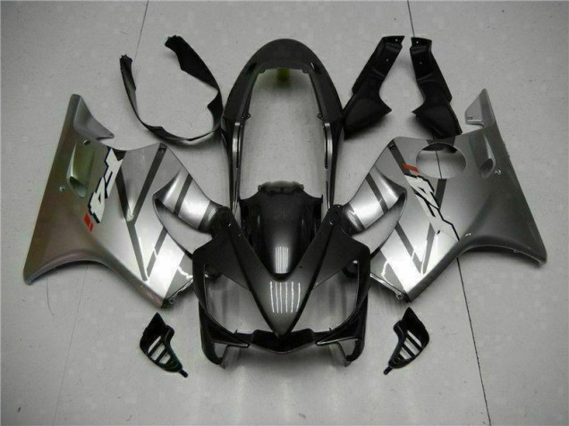 Carenado Moto Honda CBR 600 F4i 2004-2007 - Plata Negro Carenado Moto Honda CBR 600 F4i 2004-2007 - Plata Negro