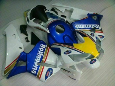 Carenado Moto Honda CBR 600 RR 2003-2004 - Azul Blanco Rothmans