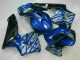 Carenado Moto Honda CBR 600 RR 2003-2004 - Azul con Plata Llama Carenado Moto Honda CBR 600 RR 2003-2004 - Azul con Plata Llama