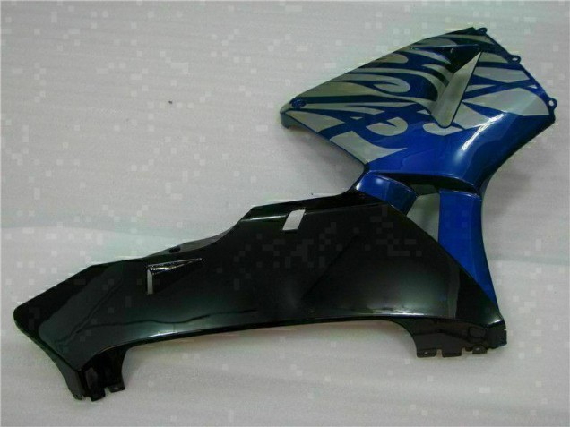Carenado Moto Honda CBR 600 RR 2003-2004 - Azul con Plata Llama Carenado Moto Honda CBR 600 RR 2003-2004 - Azul con Plata Llama