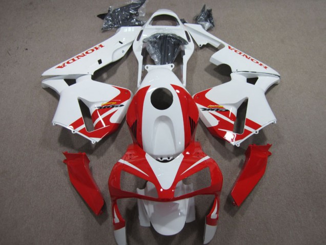 Carenado Moto Honda CBR 600 RR 2003-2004 - Blanco Rojo Carenado Moto Honda CBR 600 RR 2003-2004 - Blanco Rojo