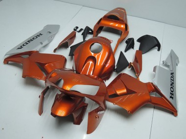 Carenado Moto Honda CBR 600 RR 2003-2004 - Naranja Plata