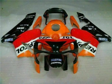 Carenado Moto Honda CBR 600 RR 2003-2004 - Naranja Repsol