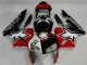 Carenado Moto Honda CBR 600 RR 2003-2004 - Negro Blanco 11 Carenado Moto Honda CBR 600 RR 2003-2004 - Negro Blanco 11