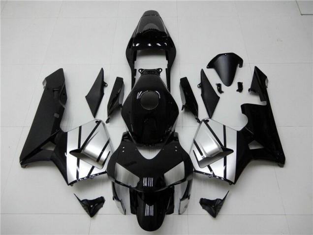 Carenado Moto Honda CBR 600 RR 2003-2004 - Negro Plata Carenado Moto Honda CBR 600 RR 2003-2004 - Negro Plata