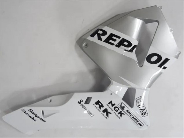 Carenado Moto Honda CBR 600 RR 2003-2004 - Plata Blanco Negro Repsol Carenado Moto Honda CBR 600 RR 2003-2004 - Plata Blanco Negro Repsol