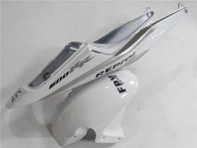 Carenado Moto Honda CBR 600 RR 2003-2004 - Plata Blanco Negro Repsol Carenado Moto Honda CBR 600 RR 2003-2004 - Plata Blanco Negro Repsol