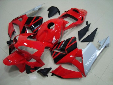 Carenado Moto Honda CBR 600 RR 2003-2004 - Rojo Plata