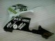 Carenado Moto Honda CBR 600 RR 2003-2004 - Verde Blanco Negro Carenado Moto Honda CBR 600 RR 2003-2004 - Verde Blanco Negro