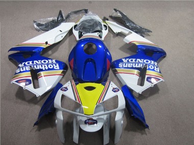 Carenado Moto Honda CBR 600 RR 2005-2006 - Azul Blanco Rothmans