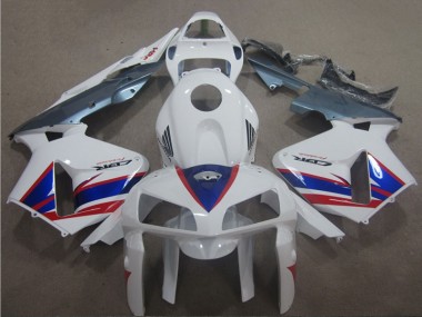 Carenado Moto Honda CBR 600 RR 2005-2006 - Blanco Azul Rojo