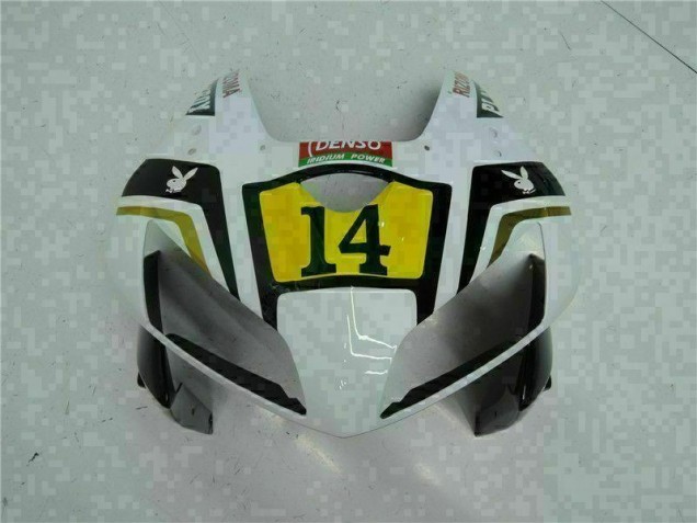 Carenado Moto Honda CBR 600 RR 2005-2006 - Blanco Playboy 14 Carenado Moto Honda CBR 600 RR 2005-2006 - Blanco Playboy 14