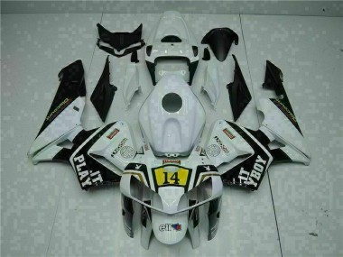 Carenado Moto Honda CBR 600 RR 2005-2006 - Blanco Playboy 14