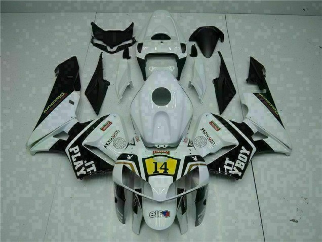 Carenado Moto Honda CBR 600 RR 2005-2006 - Blanco Playboy 14 Carenado Moto Honda CBR 600 RR 2005-2006 - Blanco Playboy 14