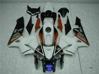 Carenado Moto Honda CBR 600 RR 2005-2006 - Blanco Rojo Negro Lee
