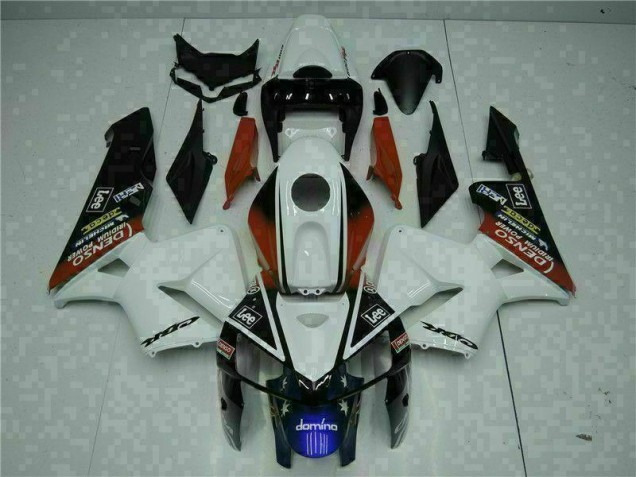 Carenado Moto Honda CBR 600 RR 2005-2006 - Blanco Rojo Negro Lee
