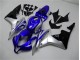 Carenado Moto Honda CBR 600 RR 2007-2008 - Azul Plata Negro Carenado Moto Honda CBR 600 RR 2007-2008 - Azul Plata Negro