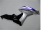 Carenado Moto Honda CBR 600 RR 2007-2008 - Azul Plata Negro Carenado Moto Honda CBR 600 RR 2007-2008 - Azul Plata Negro